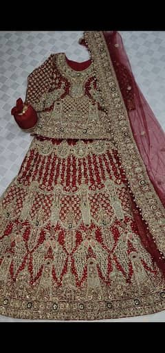 barat bridal dress