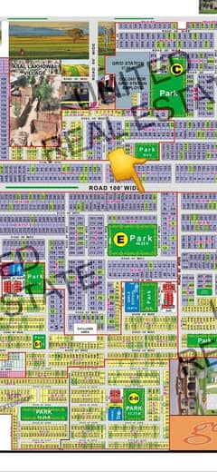 1 Kanal Residential Plot Main Road Is Available For Sale In AWT Phase 2 Block E Lahore 0