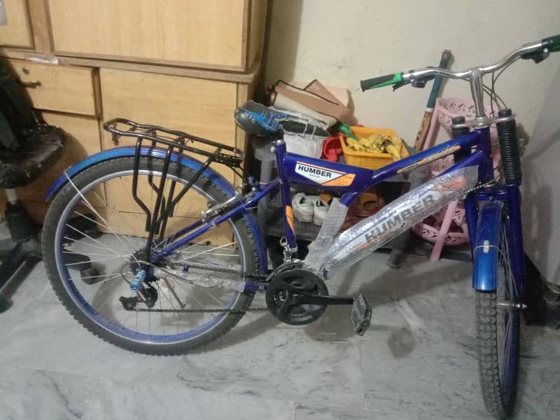 Humber bycycle exchange bhi ho skti hai choti cycle ka sath 0