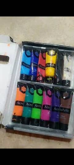 acrylic colours 24