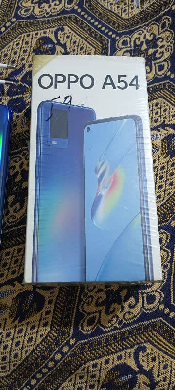 Oppo A54 with box all accessories 1