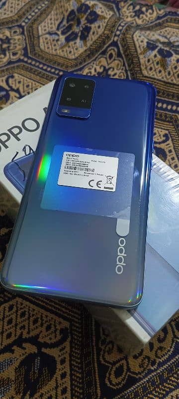 Oppo A54 with box all accessories 2