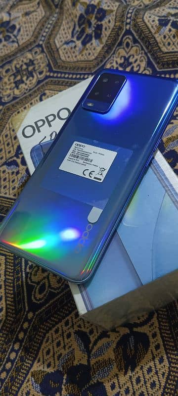 Oppo A54 with box all accessories 3