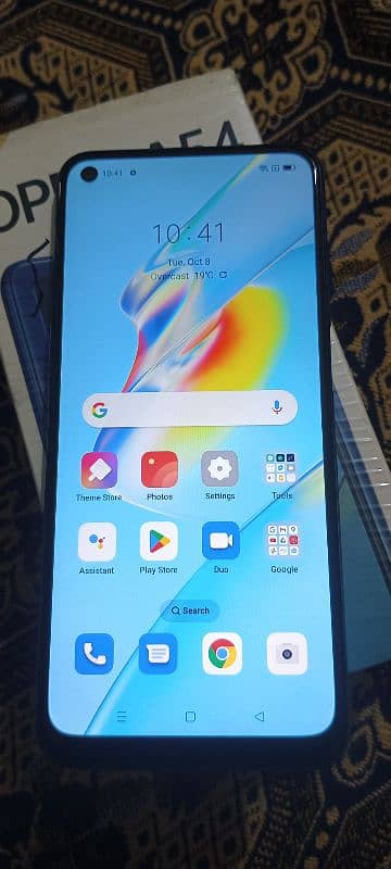 Oppo A54 with box all accessories 9