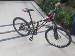 Jaguar Mountain Bicycle Black and Red