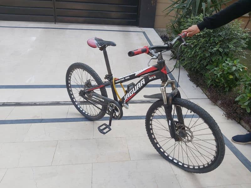 Jaguar Mountain Bicycle Black and Red 1