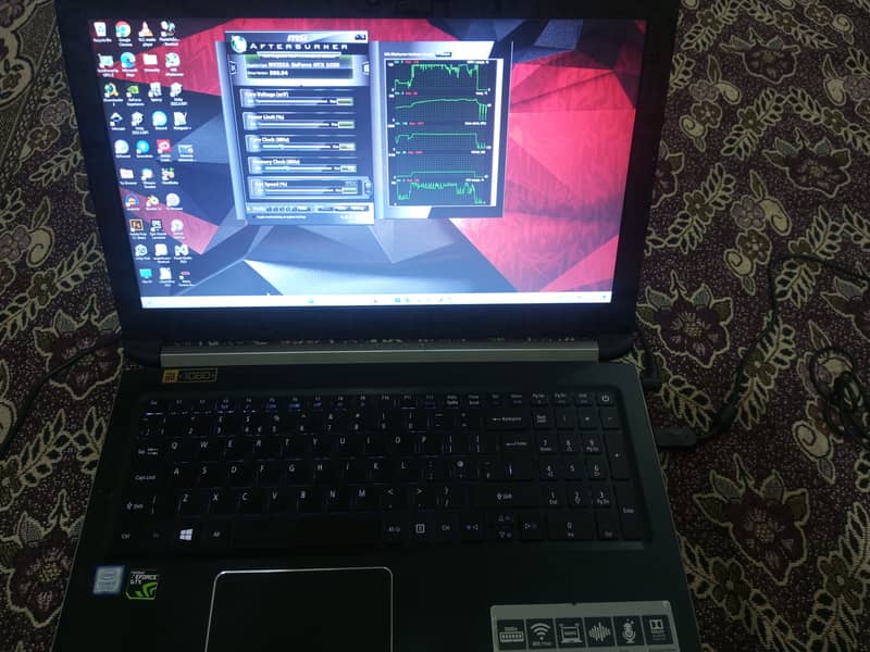 Acer gaming laptop i5 7th gtx 1050 2