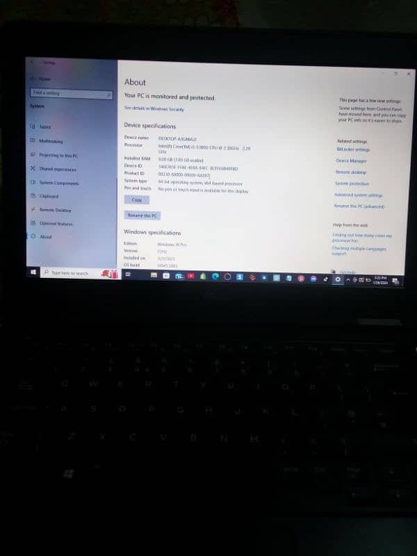 Dell leptop i5 5th generation for sale !! 3