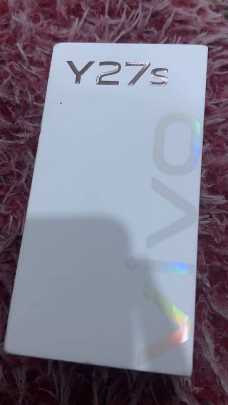 Vivo y27s just open box 2