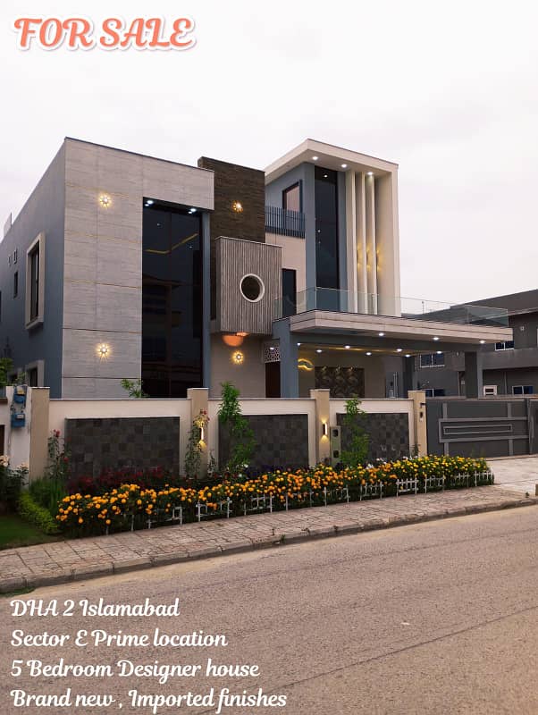 Kanal Brand New House Available For Sale In Dha Phase 2 islamabad 0