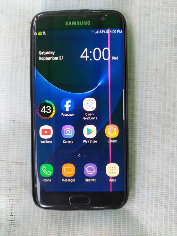 Samsung S7 edge. 4.32 gb. 6