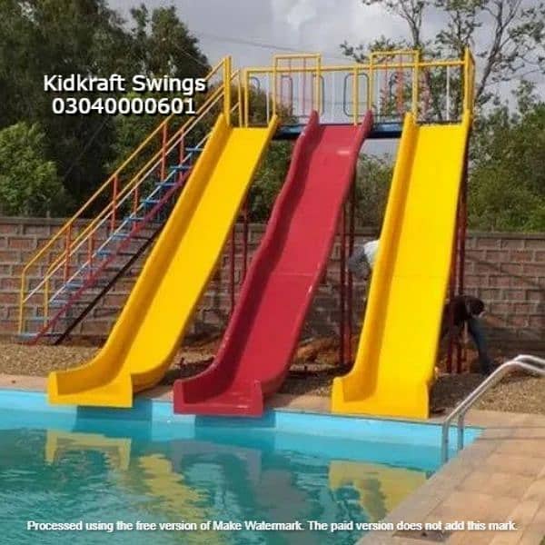 Swimming pool slides, Water slides, pool slides,Kids slide, kids rides 2