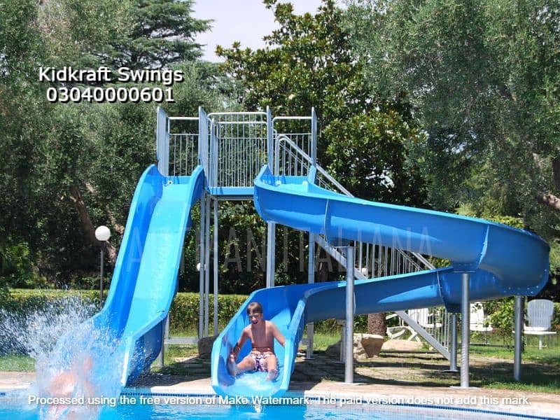 Swimming pool slides, Water slides, pool slides,Kids slide, kids rides 18