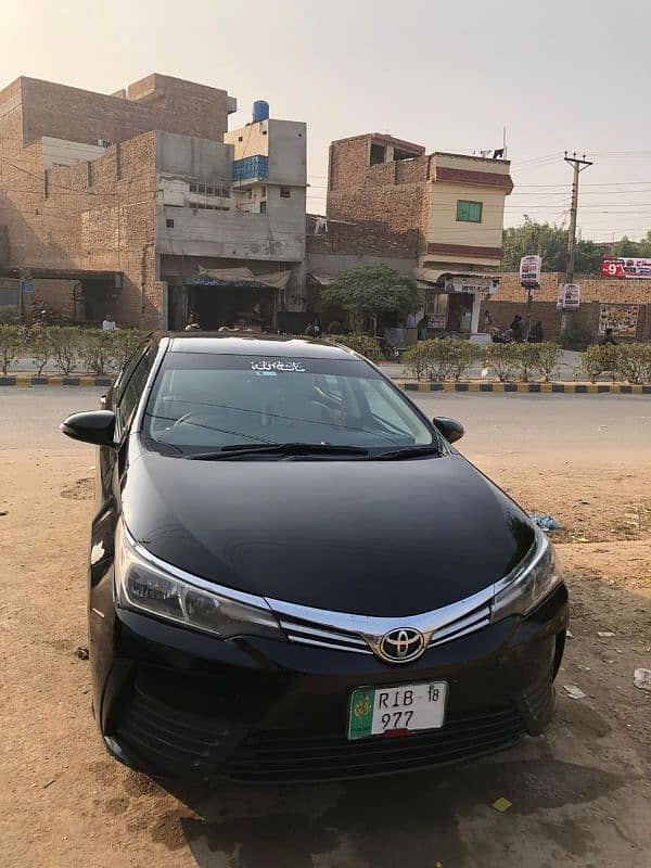 Toyota Corolla XLI 2018 1