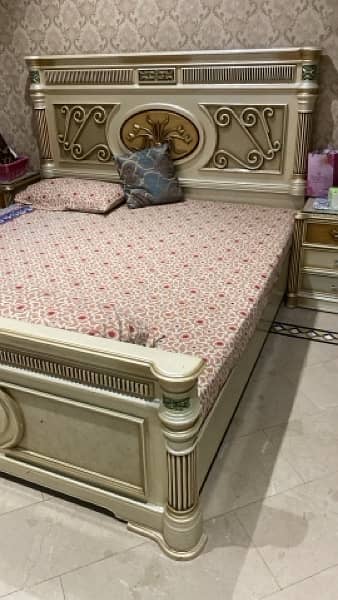 double bed set with dressing 1