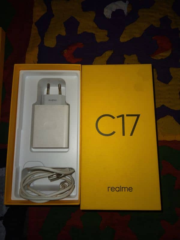 Realme C 17 6/128-100% Ok Complete Saman 3