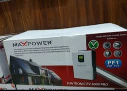 Solar max power 3kva