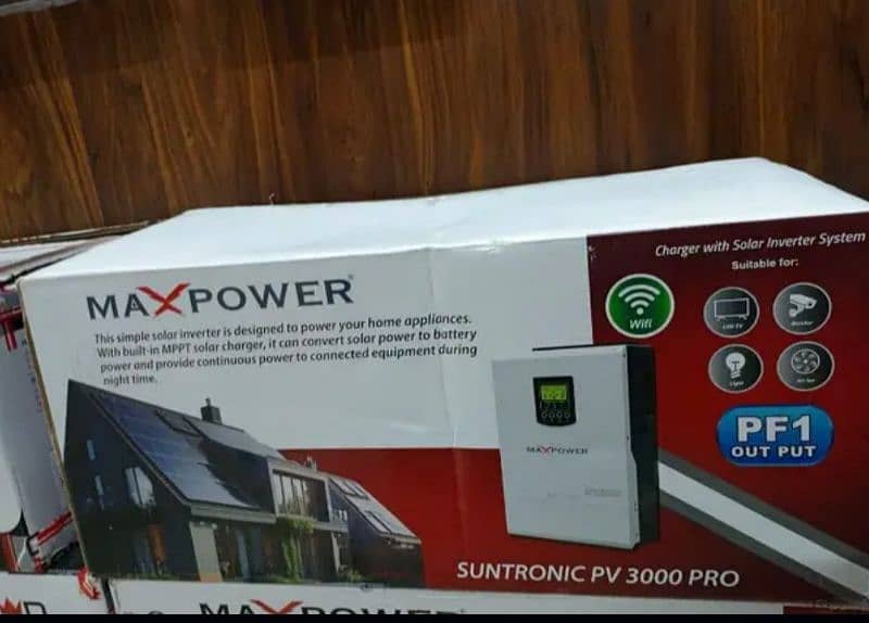 Solar max power 3kva 0