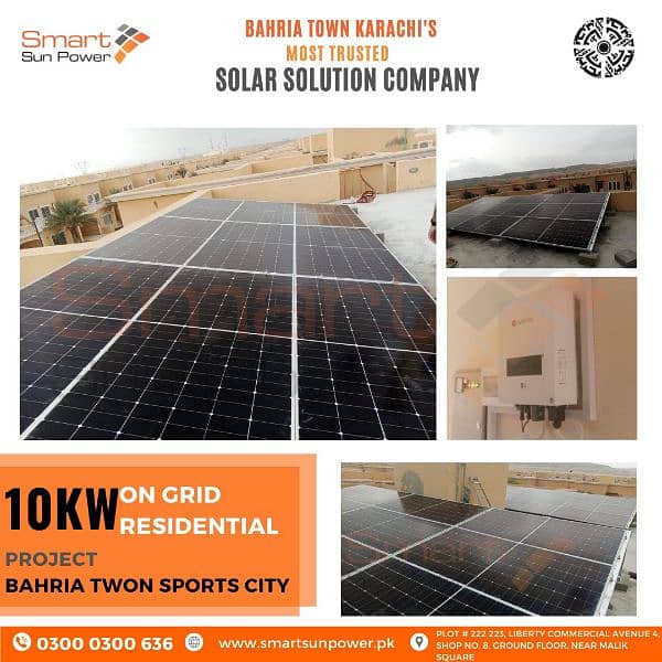 3kw to 15kw Hybrid Solar Setup - Solar Inverter Jinko N type - 8