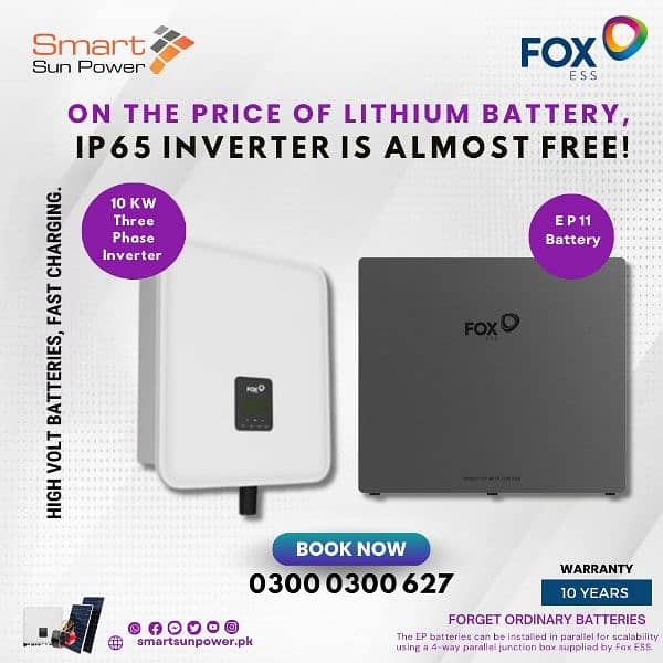 Solar Inverter Available - Hybrid Solar full Setup - ip65 Graded 11