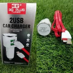 car charger with Type B cable