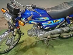 HONDA CD 70 BLUE 2024/2023