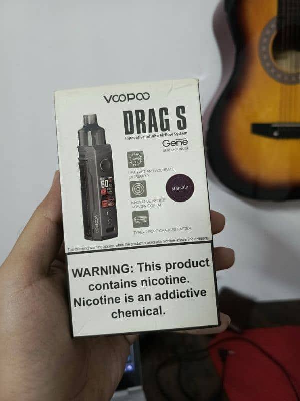 Vape Voopoo Drag S in scratchless condition 4