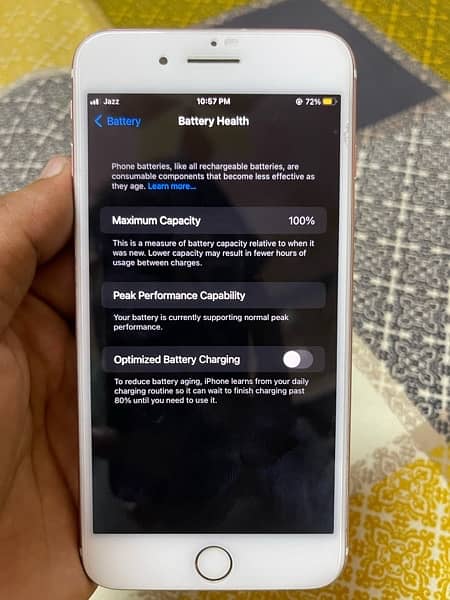 iphone 7 plus Pta Approved 128gb 8