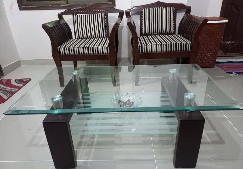 7 seater wooden sofa set for sale 4