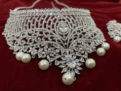 Silver Bridal Set