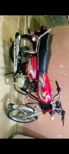 Honda Cg125 2018 Karachi number totally geniune