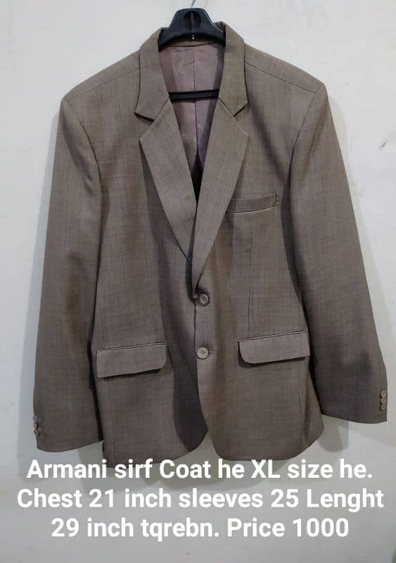 4 Coat pant aur Shirts 4