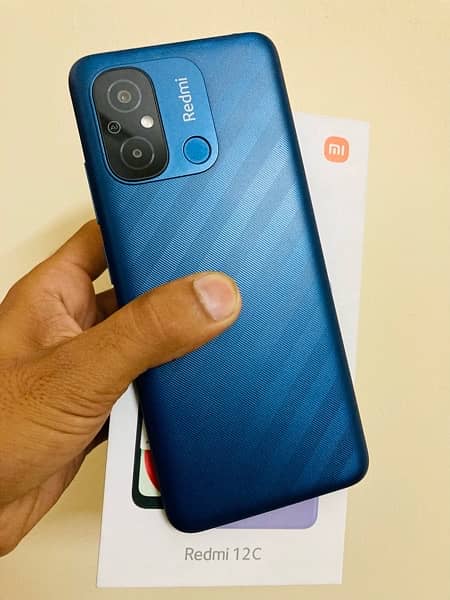 Redmi 12C 4,128 in Warranty Full Box Lush,100% Ok No Open Repaired 1