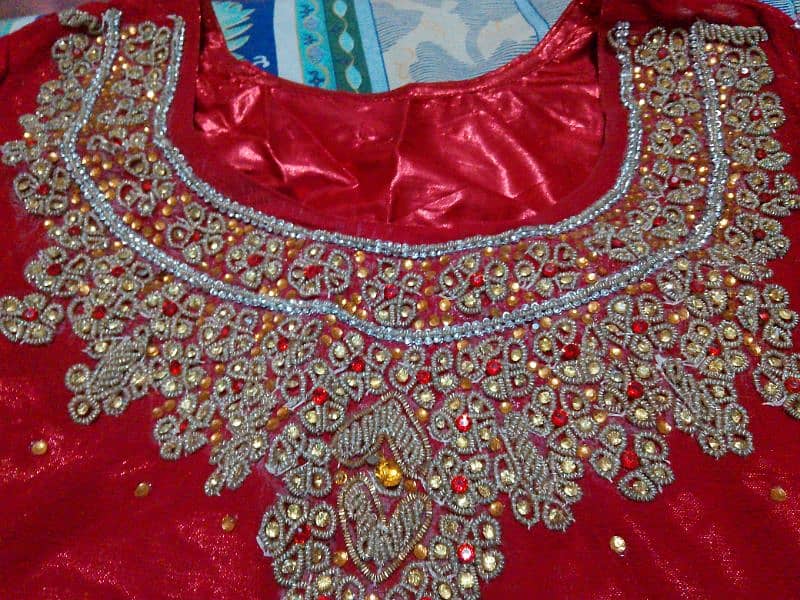 bridal lehenga embroided 1