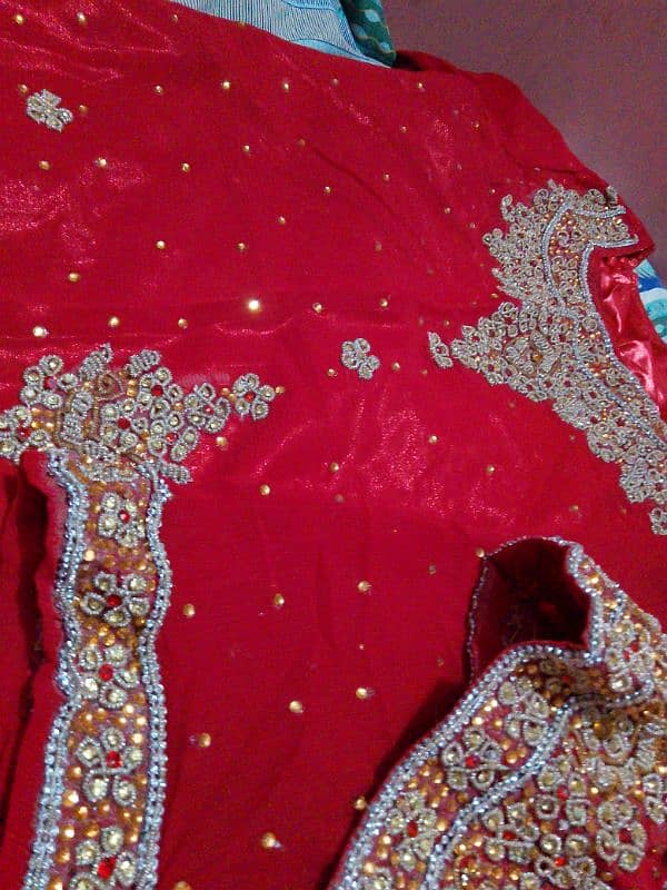 bridal lehenga embroided 2