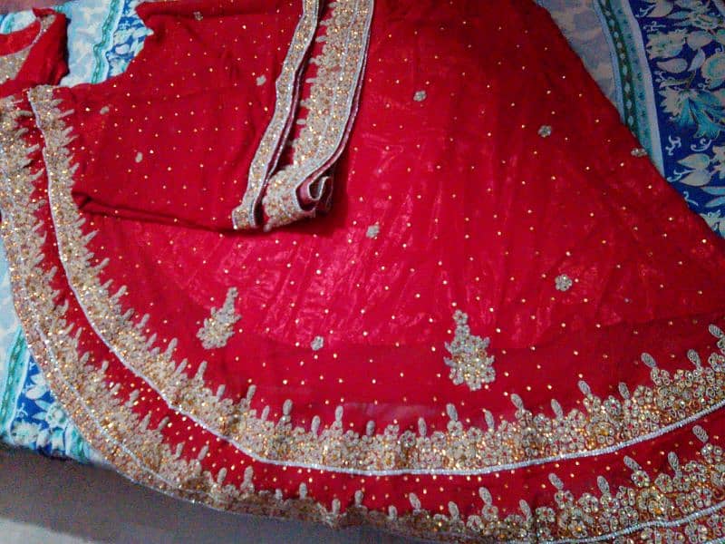 bridal lehenga embroided 4