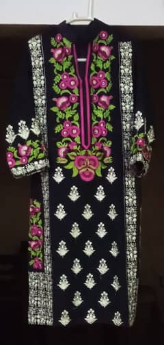 chiffon party wear kurti in excellent condition just like new