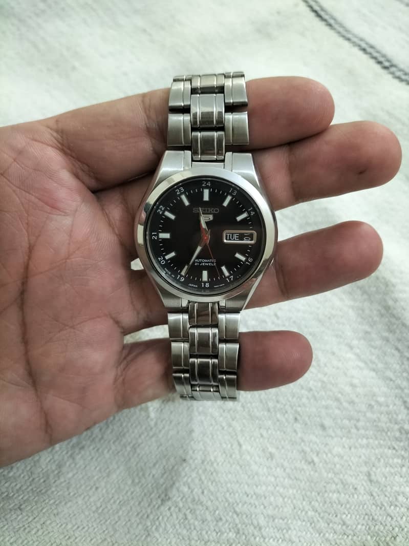 Seiko 5 automatic 21 jewls 7s26A 2