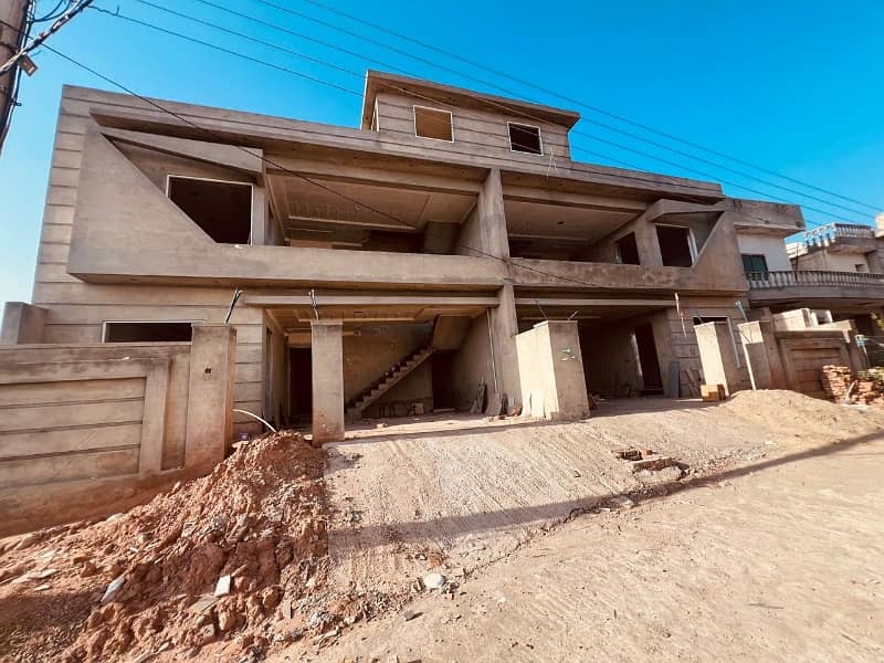 10 Marla double story double unit brand new house available for sale. 1