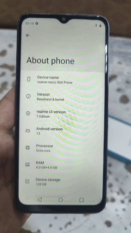 Realme Narzo 50 A parime 8/128 2