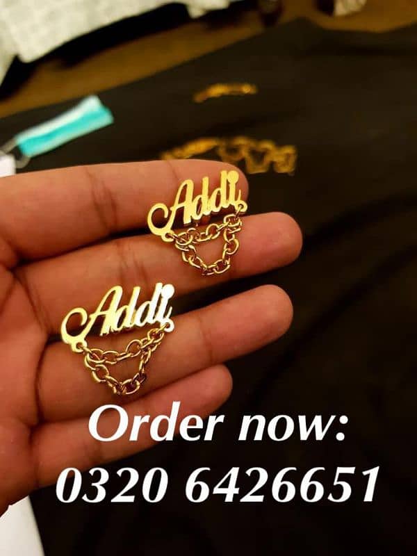 gold plated name jewlry 6