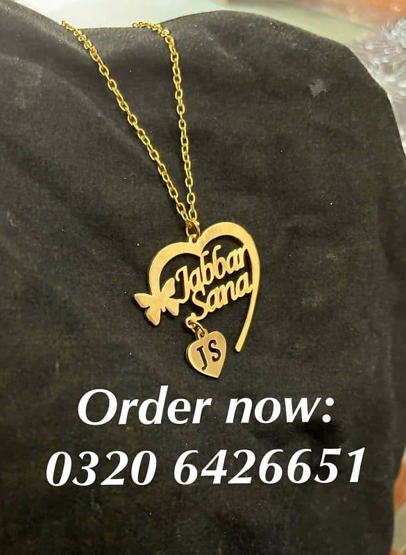 gold plated name jewlry 8