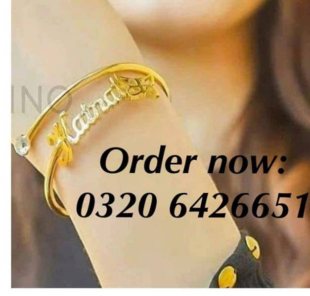 gold plated name jewlry 14