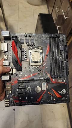 Core I7 7th + Asus B250m rog strix 0