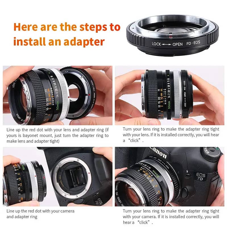 K&F Concept Pro Lens Mount Adapter 5