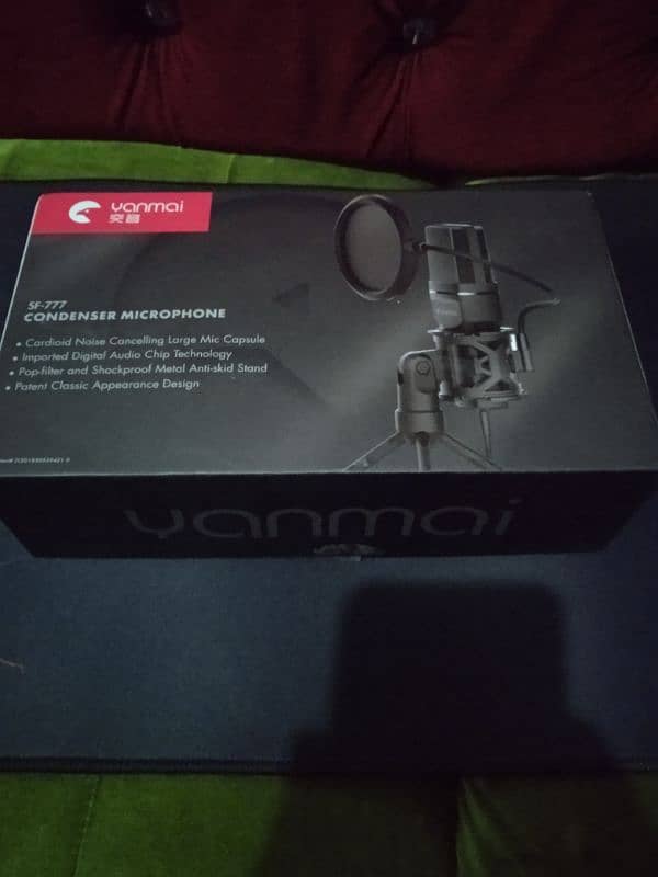 Yanmai SF 777 condenser microphone fro gaming 0