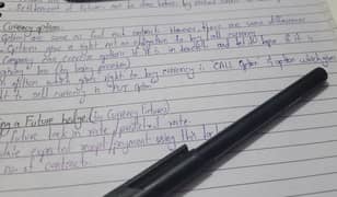 Handwritten Assignment Work