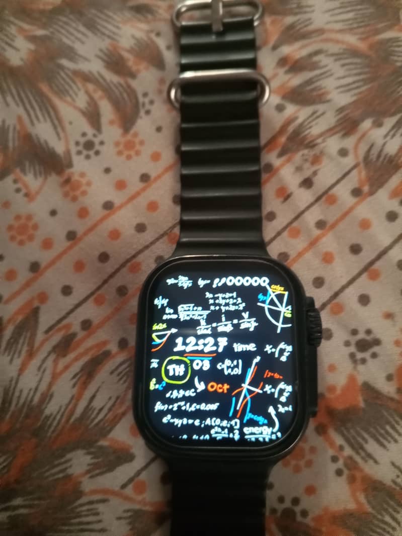 T900 ultra smart watch with two streps free 3