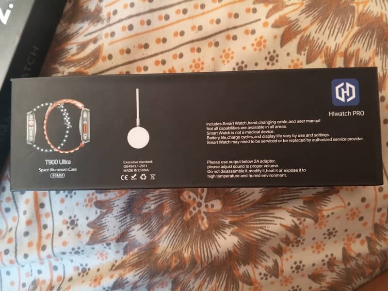 T900 ultra smart watch with two streps free 10