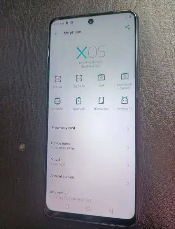 Infinix note 10 pro All genuine 1